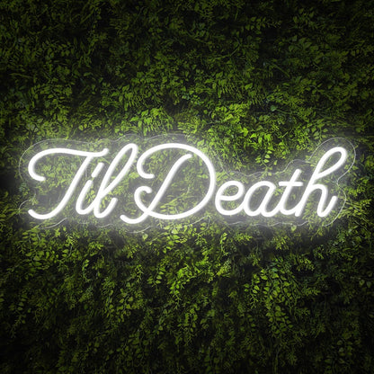Tildeath Curly Red Led Neon Sign Bar Wedding Plant Decor | Shineneon