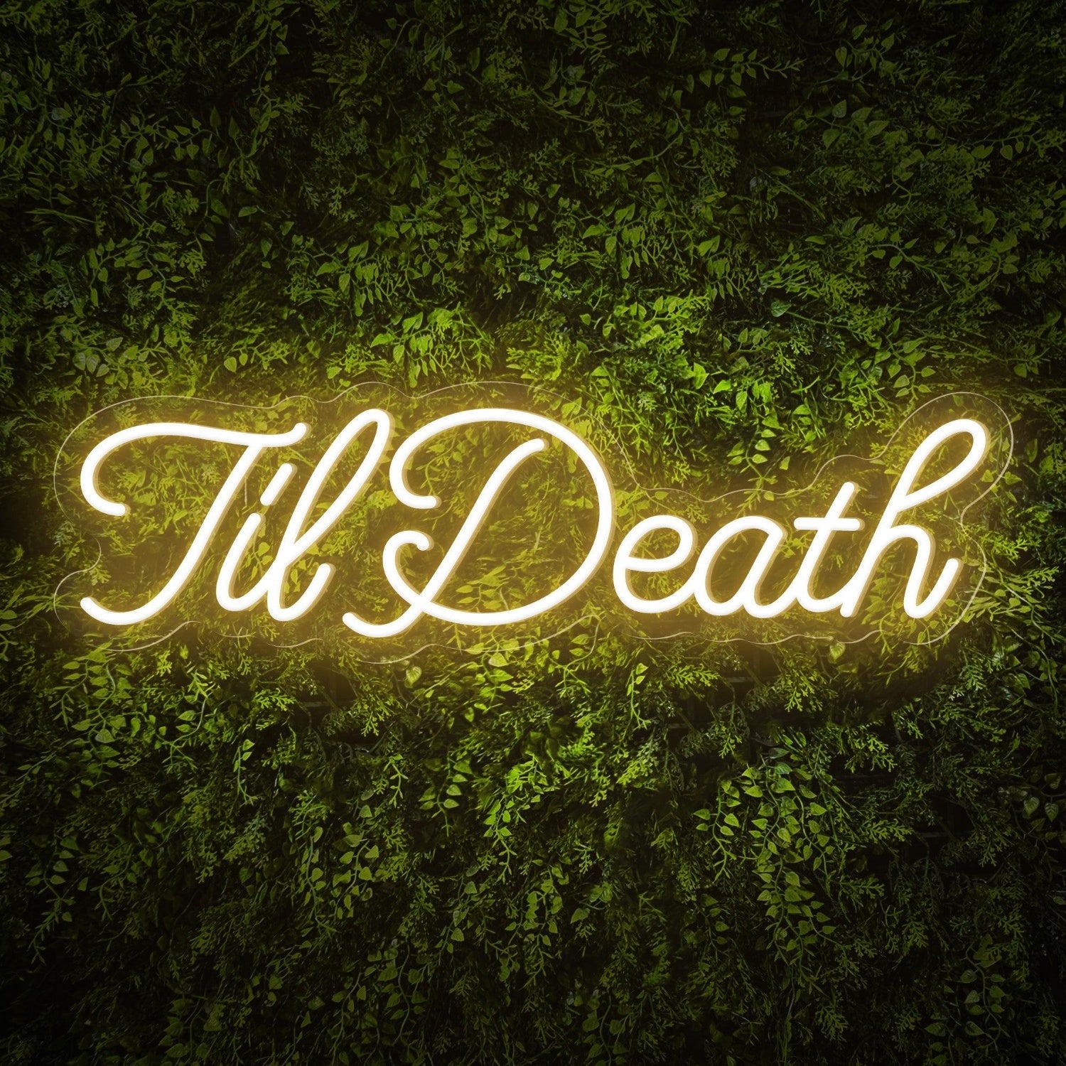 Tildeath Curly Red Led Neon Sign Bar Wedding Plant Decor | Shineneon