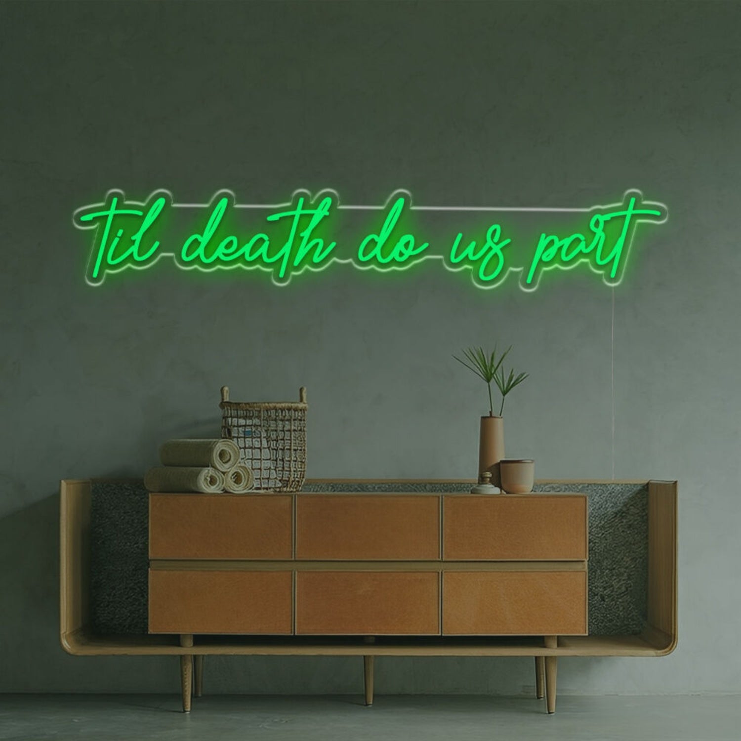 Till Death Do Us Part Led Neon Sign | Shineneon