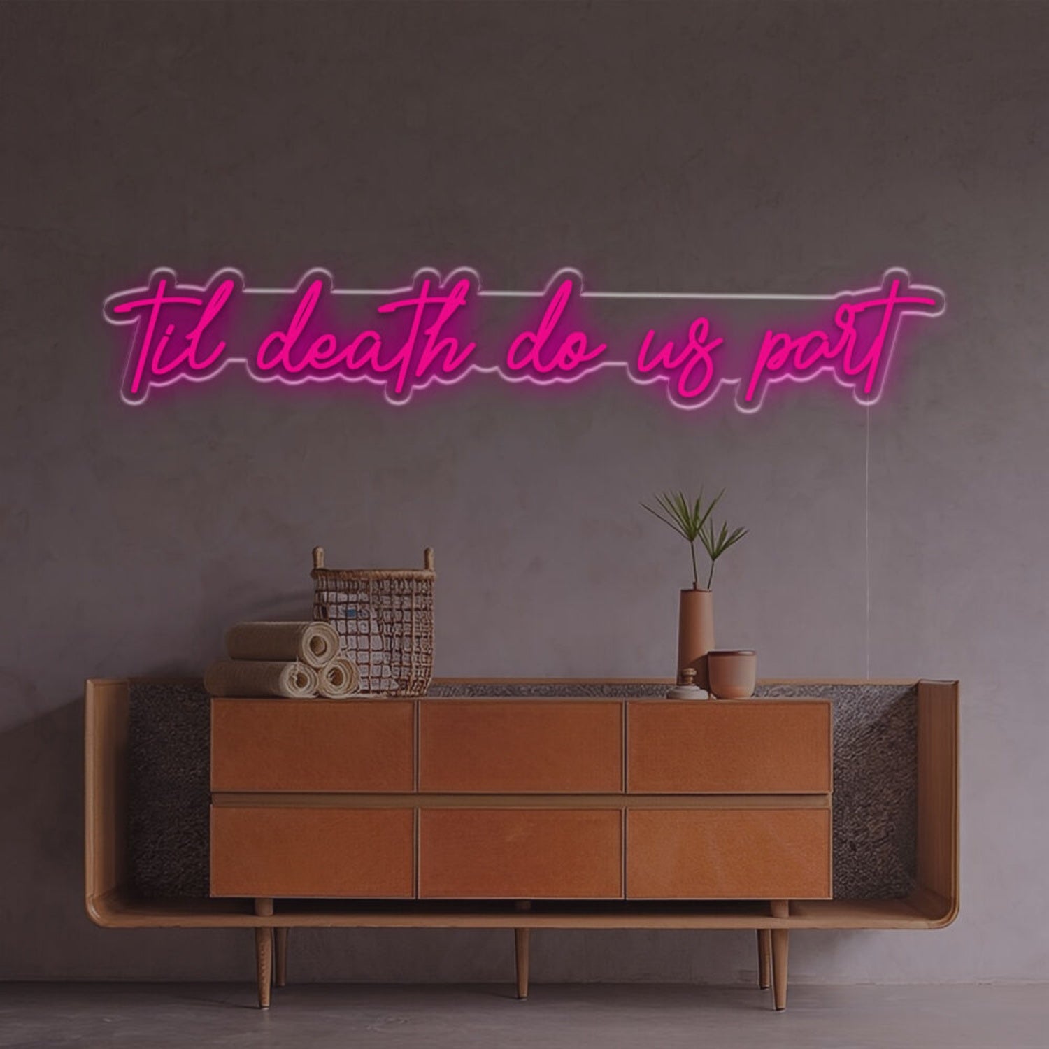 Till Death Do Us Part Led Neon Sign | Shineneon