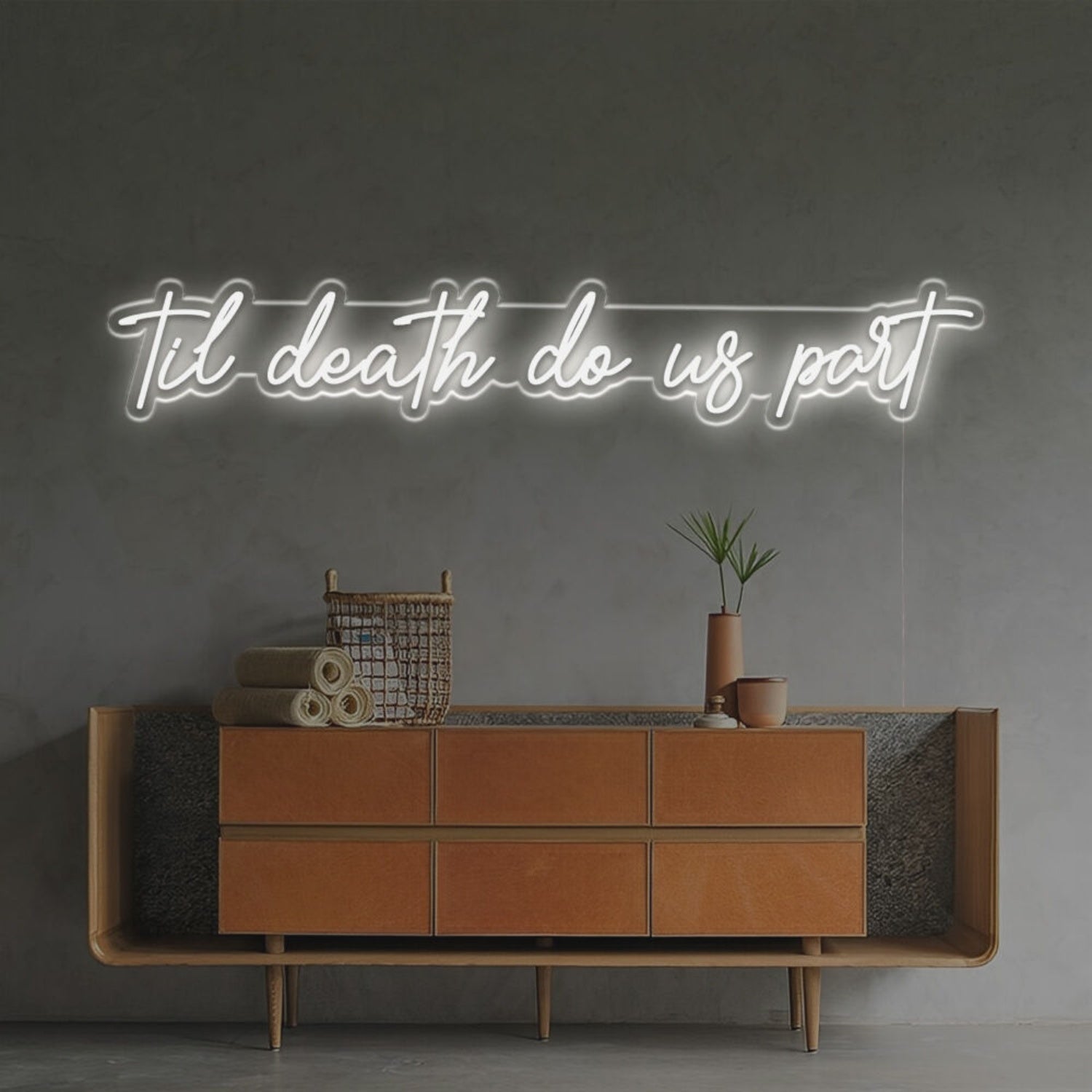 Till Death Do Us Part Led Neon Sign | Shineneon