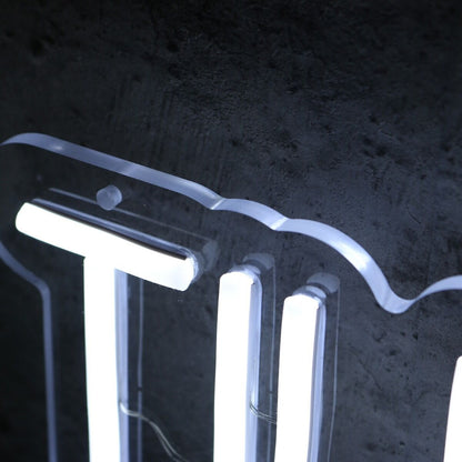 Till Death Do Us Party White Neon Sign | Shineneon