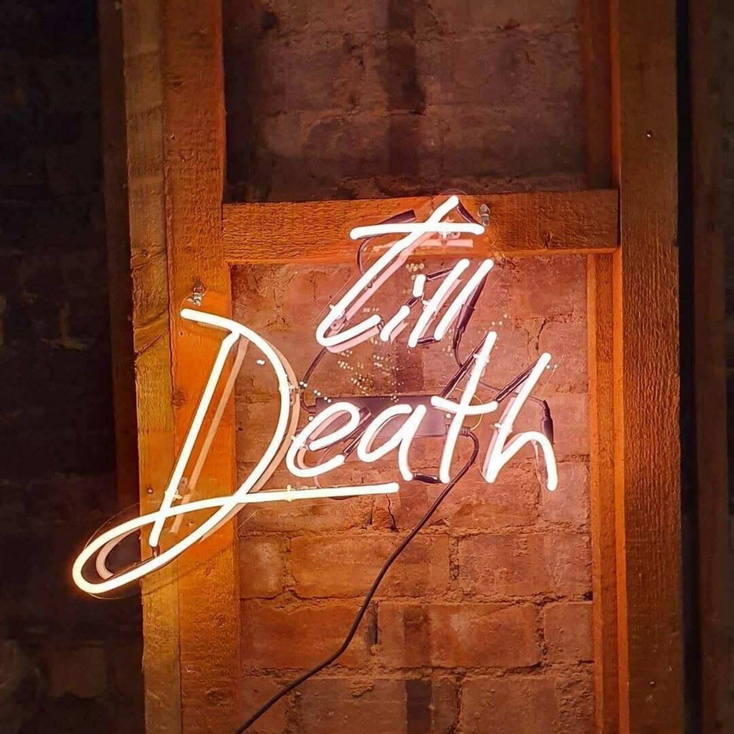 Till Death Neon Sign Light | Shineneon