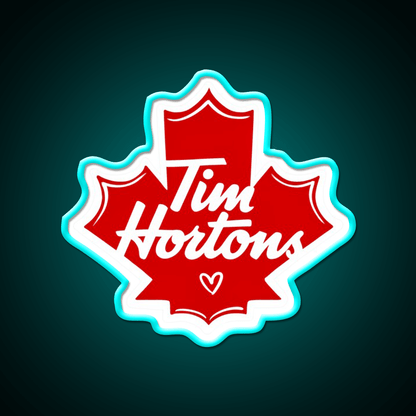 Tim Hortons Cafe Led Neon Sign Espresso Bar Art Rgb Color - Shineneon