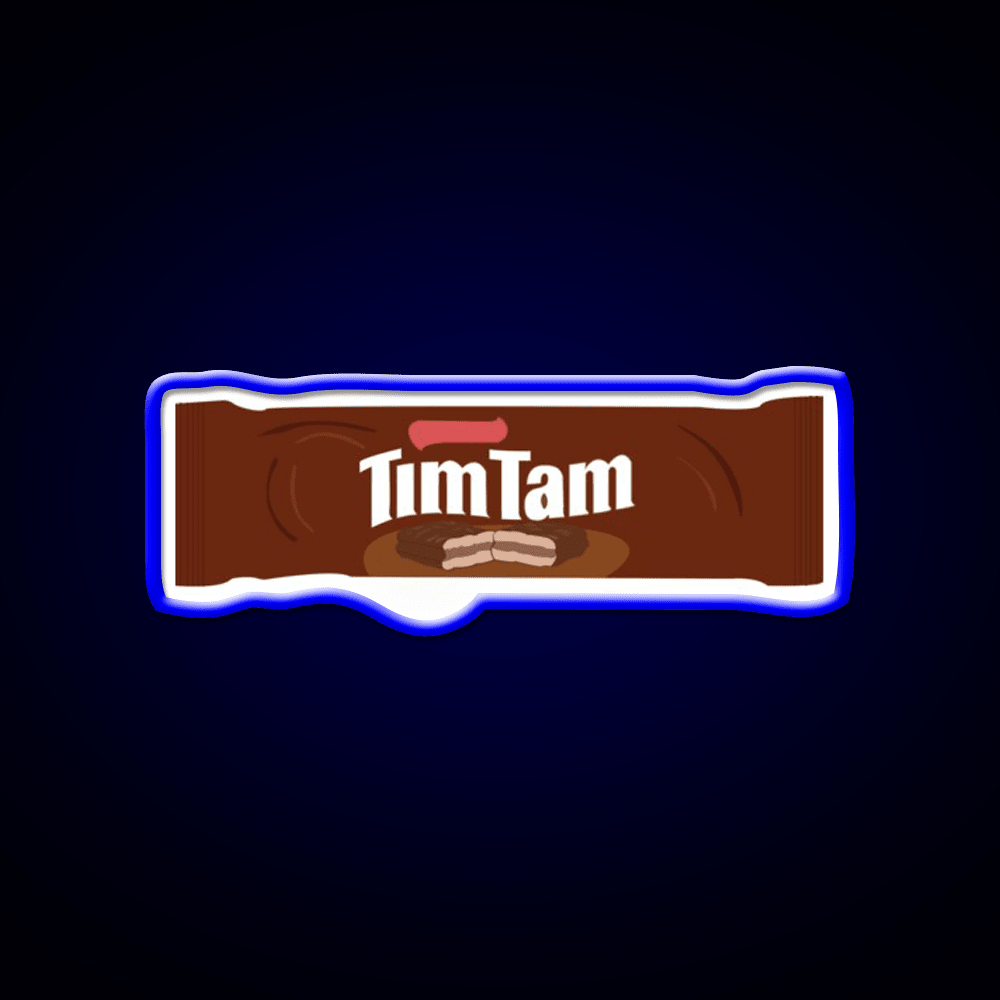 Tim Tam Snack Food Led Neon Sign Rgb Color - Shineneon