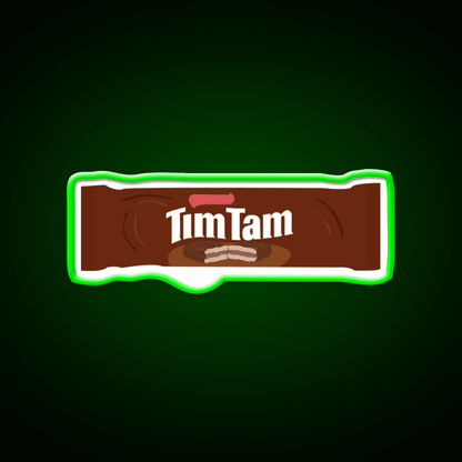 Tim Tam Snack Food Led Neon Sign Rgb Color - Shineneon