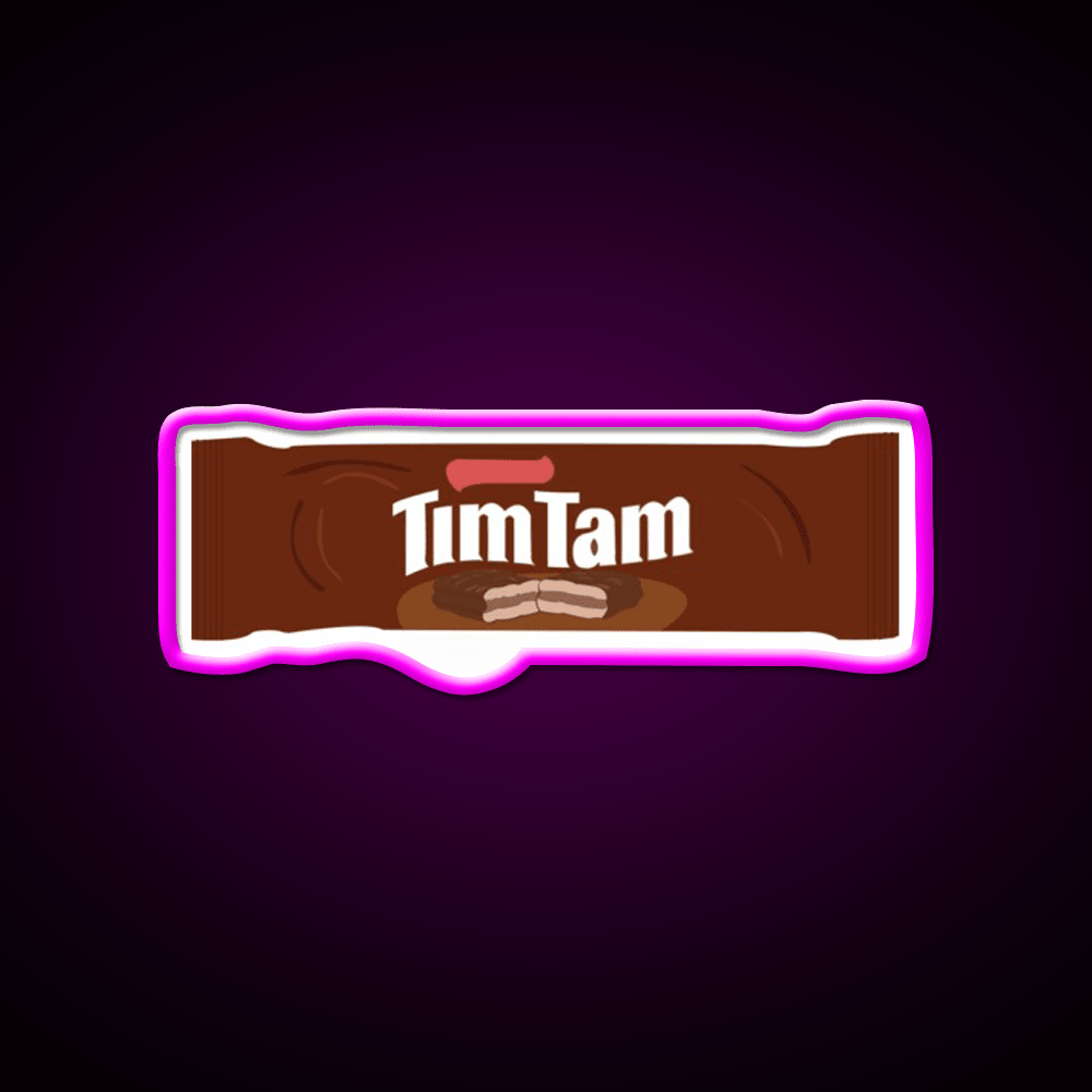 Tim Tam Snack Food Led Neon Sign Rgb Color - Shineneon