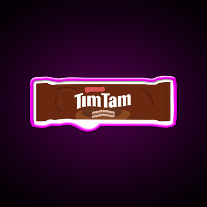 Tim Tam Snack Food Led Neon Sign Rgb Color - Shineneon