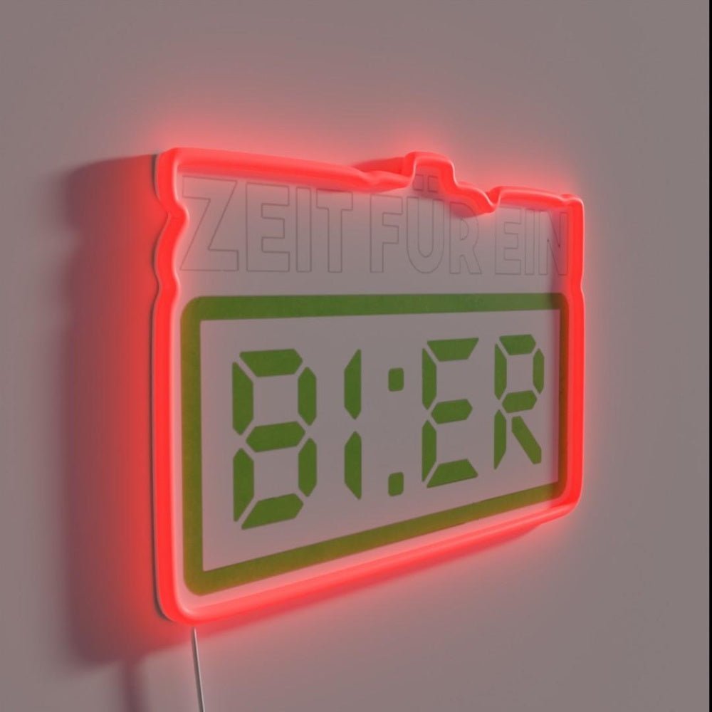 Time For A Beer Rgb Led Neon Sign - Shineneon