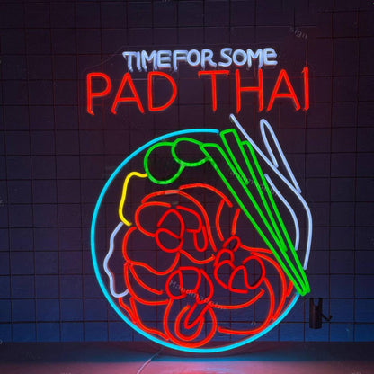 Time For Some Pad Thai Led Neon Sign Led Decor | Shineneon