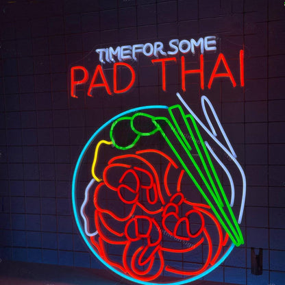 Time For Some Pad Thai Led Neon Sign Led Decor | Shineneon