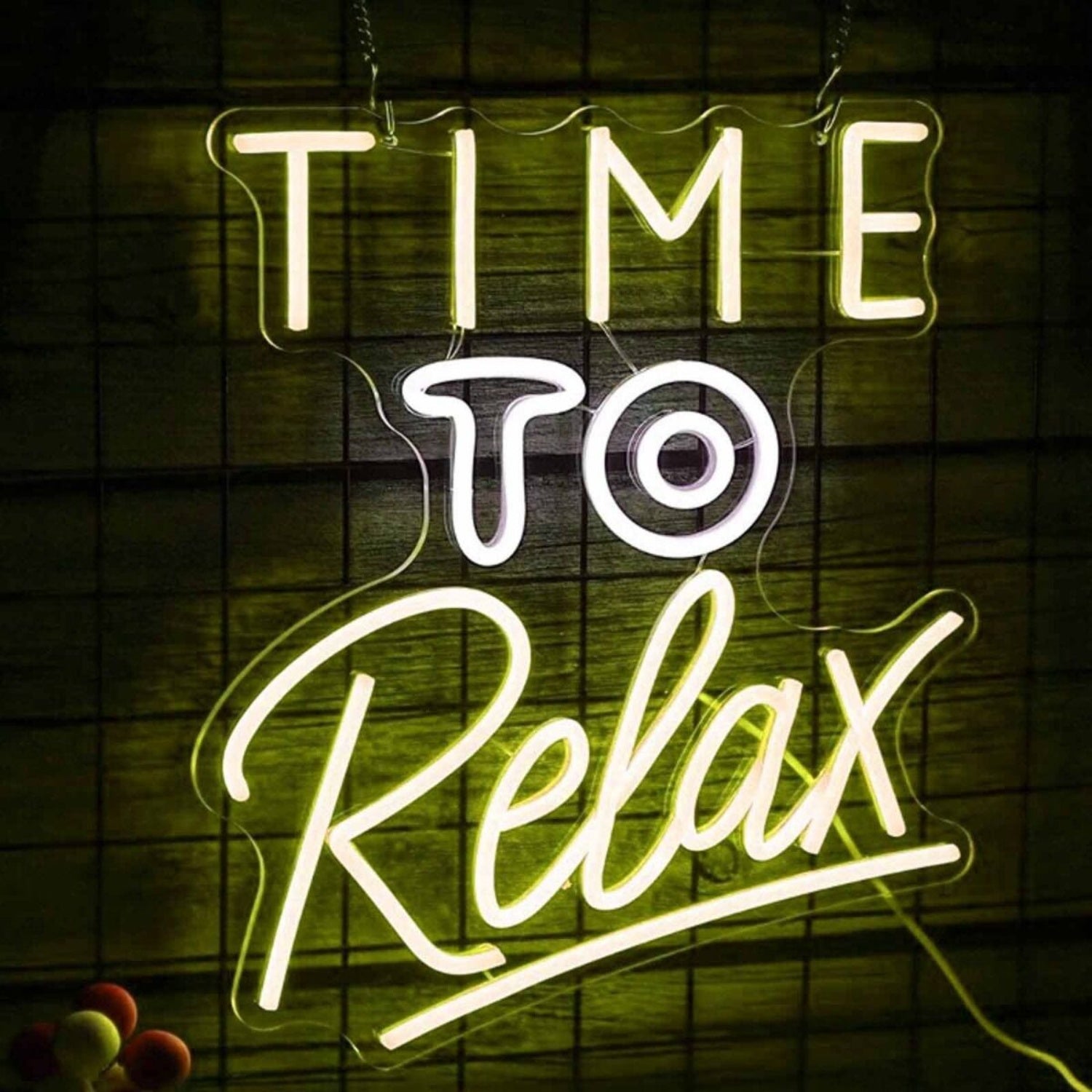 Time To Relax Bedroom Deco Led Neon Sign - Shineneon
