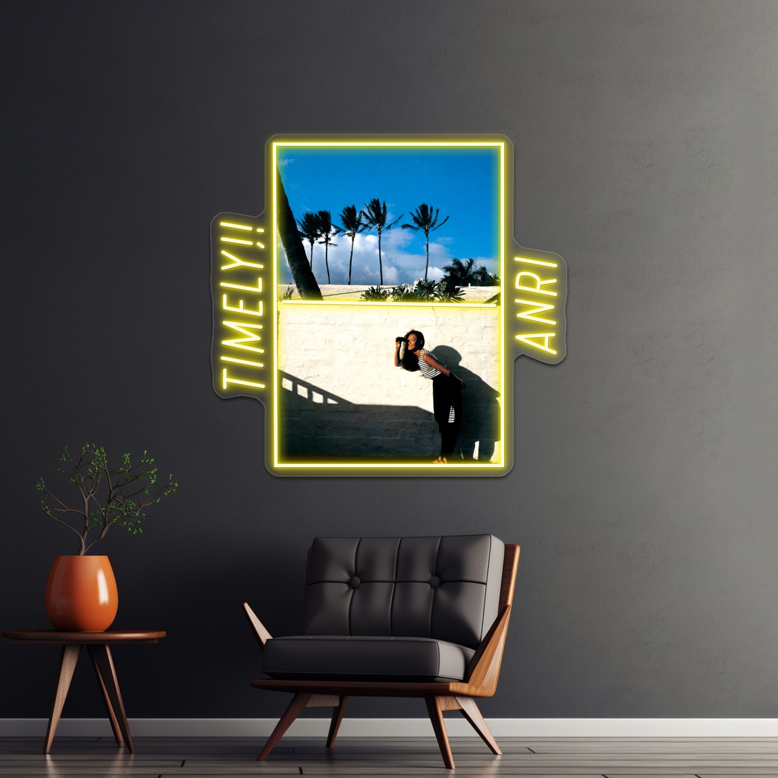 Timely 1983 Anri Artwork Personalized Neon Signs | Shineneon