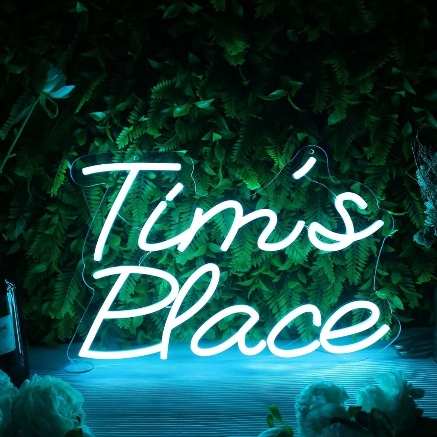 Tims Place Blue Led Neon Sign - Shineneon