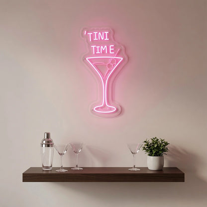 Tini Time LED Neon Sign - 01 Original Product Image