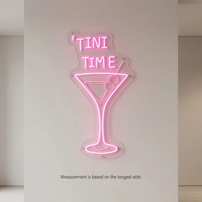 Tini Time LED Neon Sign - 04 Size Image