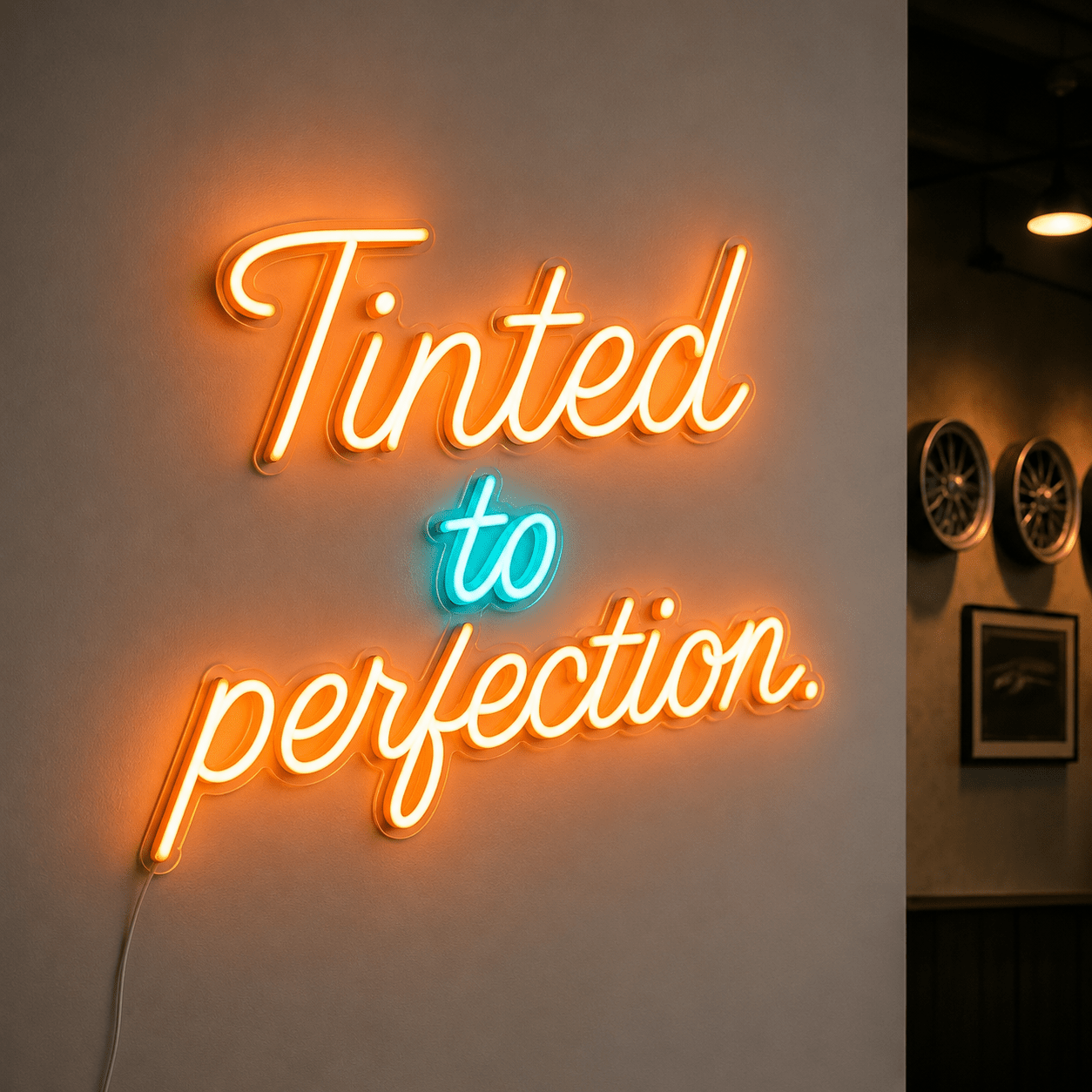 Tinted To Perfection LED Neon Sign - Shineneon