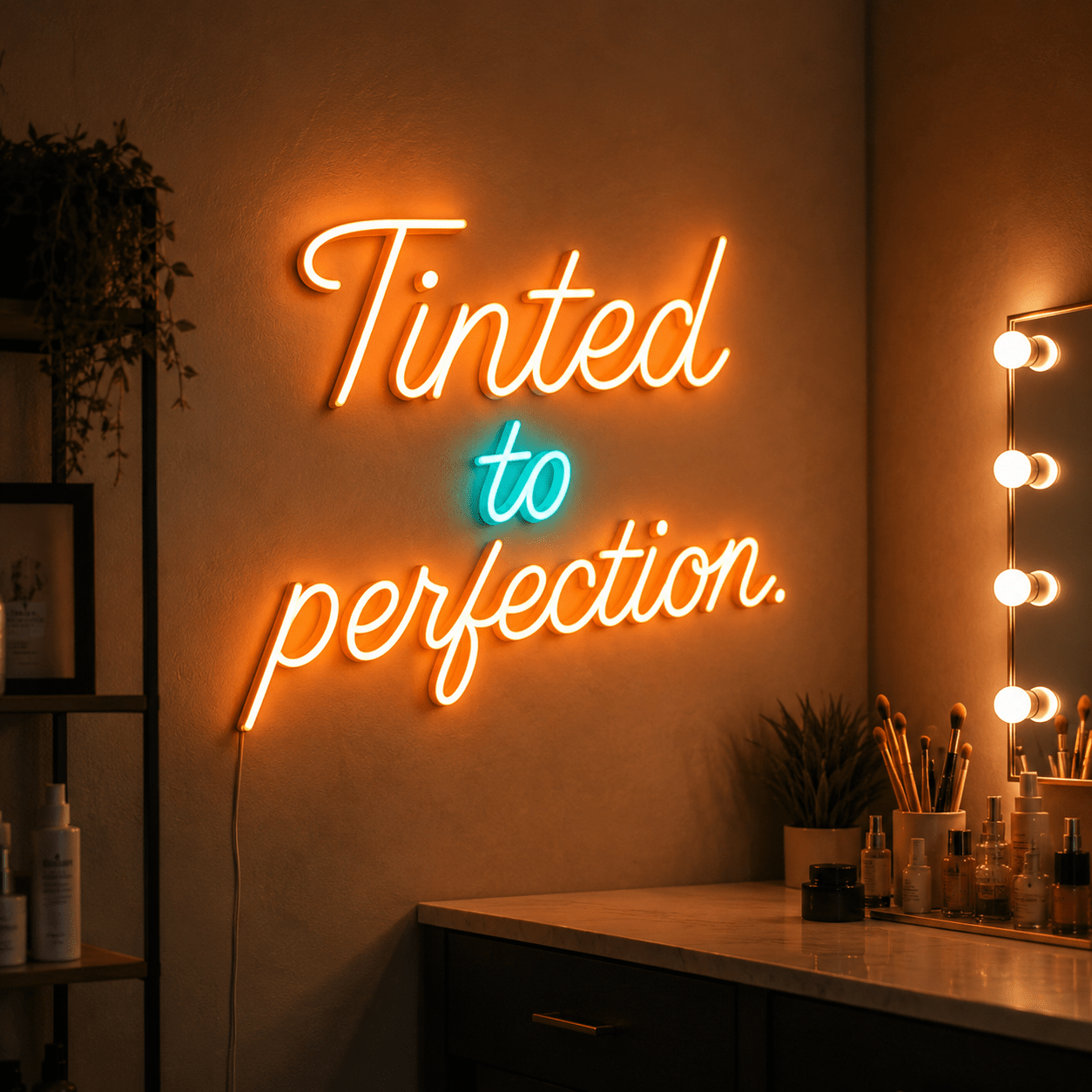 Tinted To Perfection LED Neon Sign - Shineneon