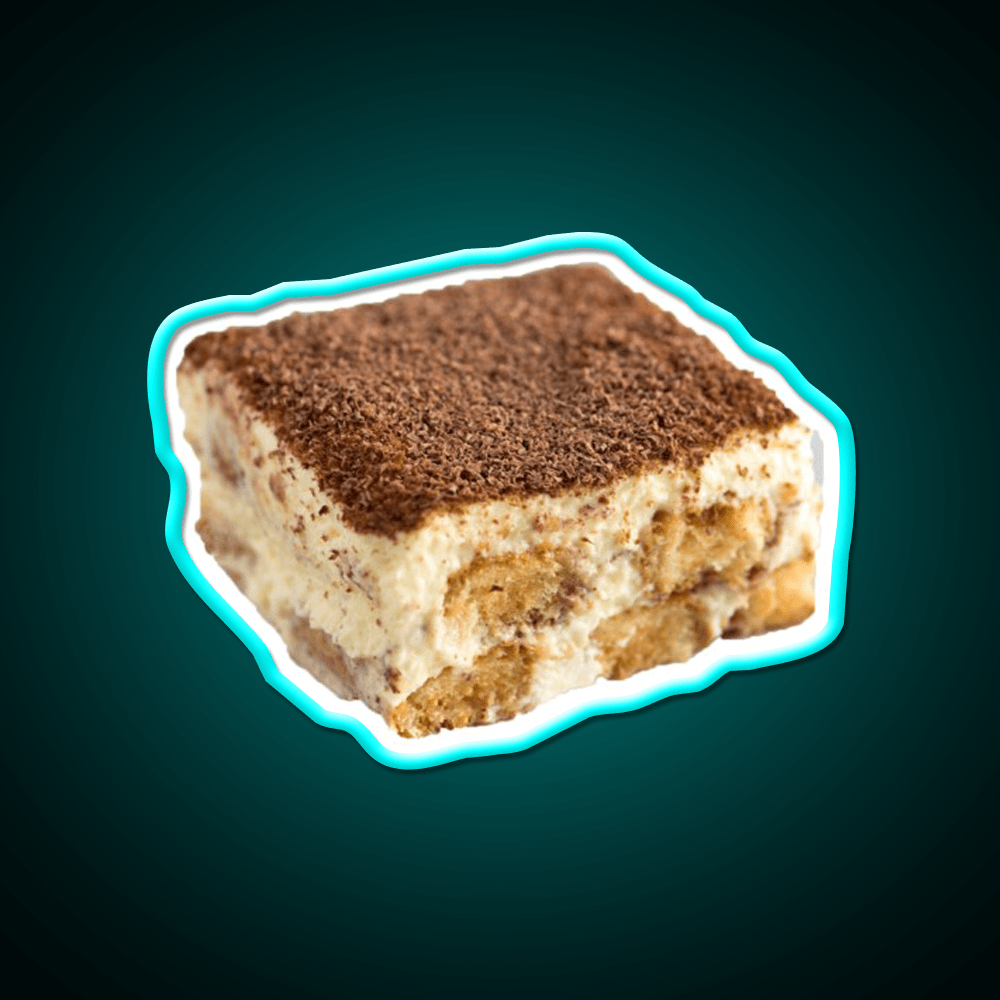 Tiramisu Snack Food Led Neon Sign Rgb Color - Shineneon