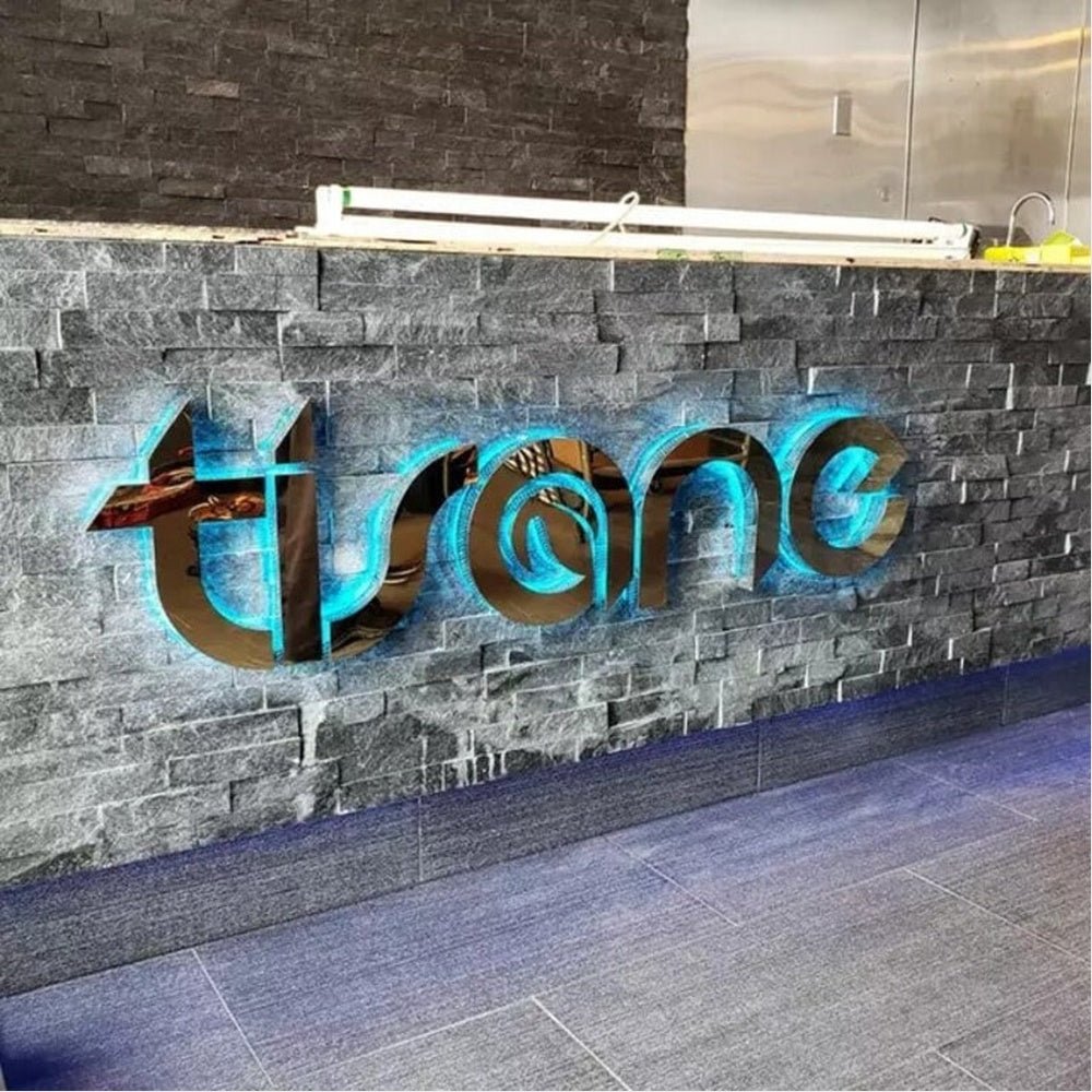 Tirane 3D Backlit Channel Letters Led Light Sign - Shineneon