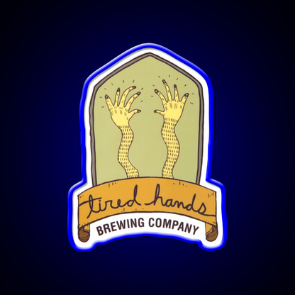 Tired Hands Brewing Company Beer Bar Decor Led Neon Sign Rgb Color - LED neon sign view 5