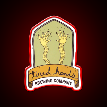 Tired Hands Brewing Company Beer Bar Decor Led Neon Sign Rgb Color - LED neon sign view 10