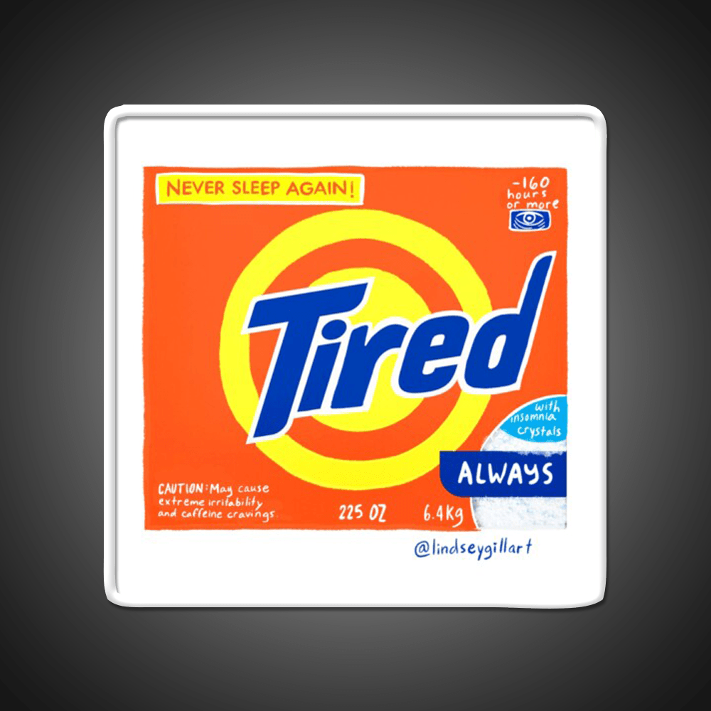 Tired Snack Food Led Neon Sign Rgb Color - Shineneon