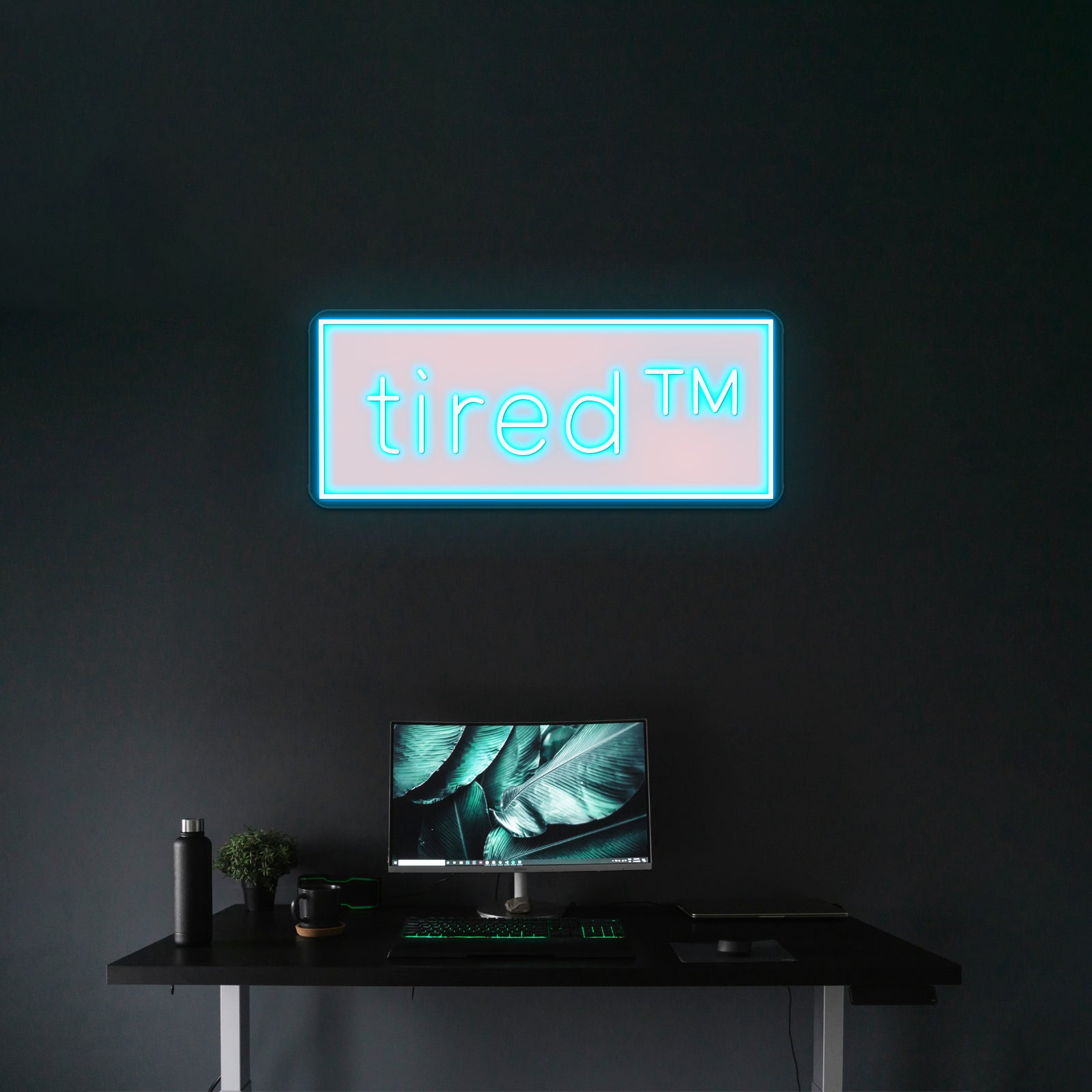 Tired Tm Artwork Personalized Neon Signs | Shineneon