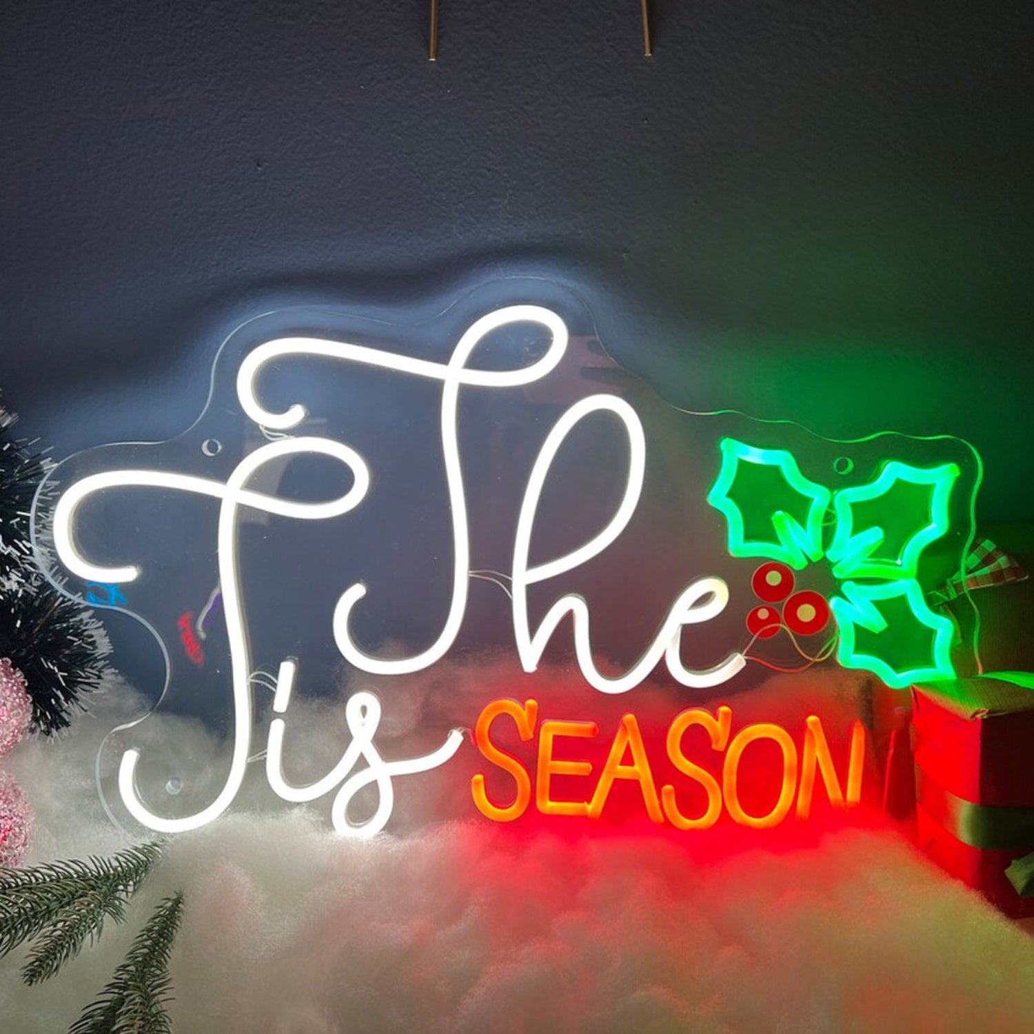 Tis The Season Christmas Neon Sign | Shineneon