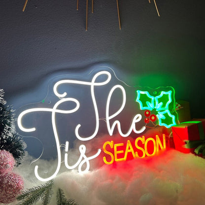 Tis The Season Christmas Neon Sign | Shineneon