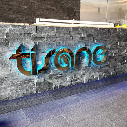 Tisane 3D Backlit Channel Letters Led Light Sign - Shineneon