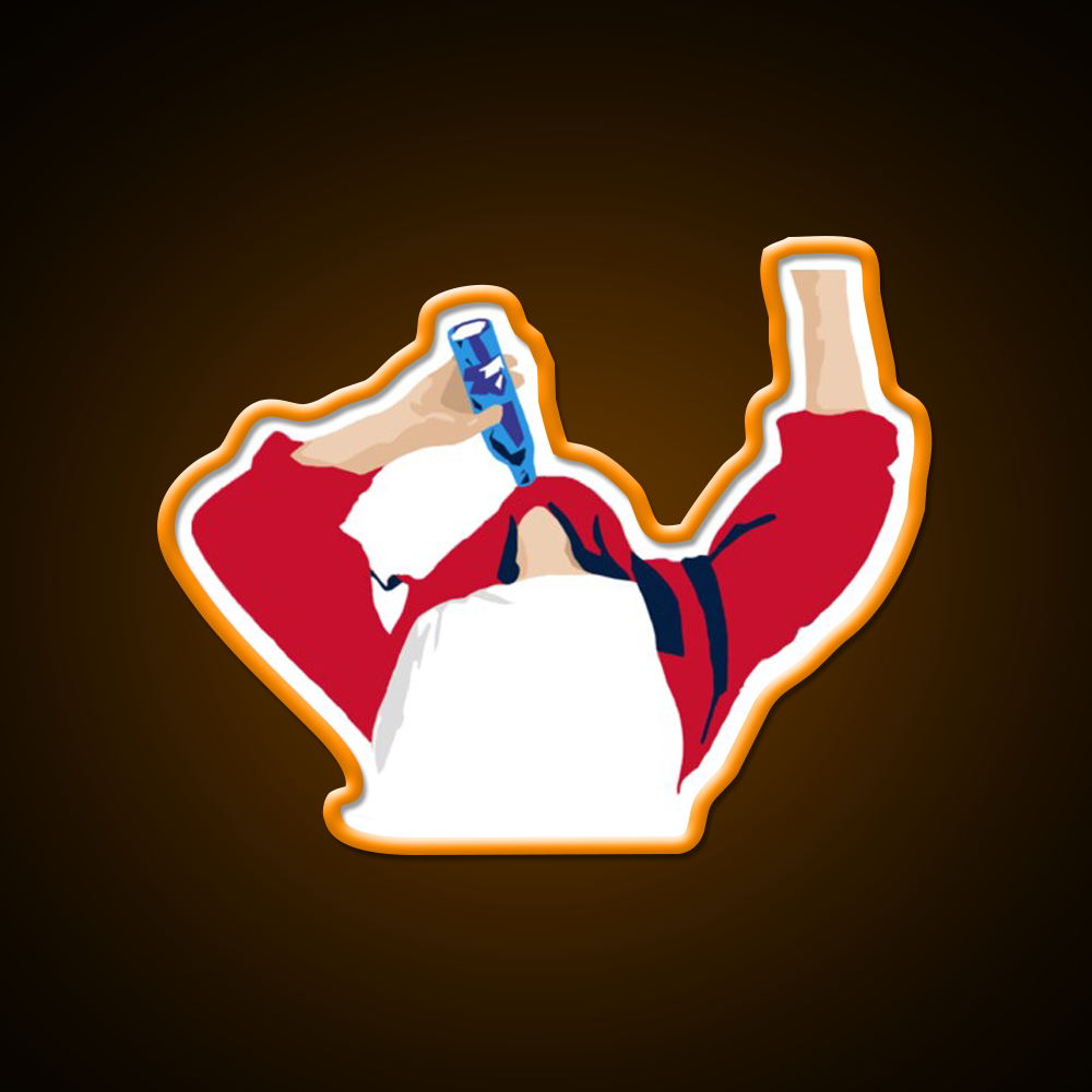 Tj Oshie Chug Beer Bar Decor Led Neon Sign Rgb Color - LED neon sign view 6