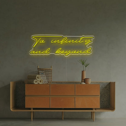 To Infinity And Beyond Led Neon Sign | Shineneon
