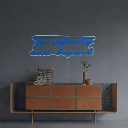 To Infinity And Beyond Led Neon Sign | Shineneon