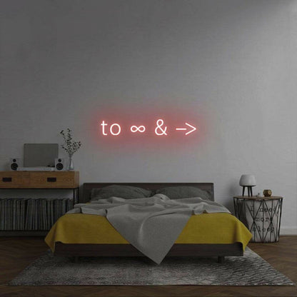 To Infinity And Beyond Neon Sign | Shineneon