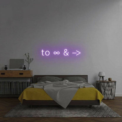 To Infinity And Beyond Neon Sign | Shineneon