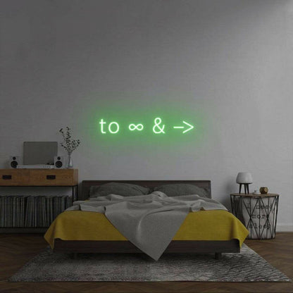 To Infinity And Beyond Neon Sign | Shineneon