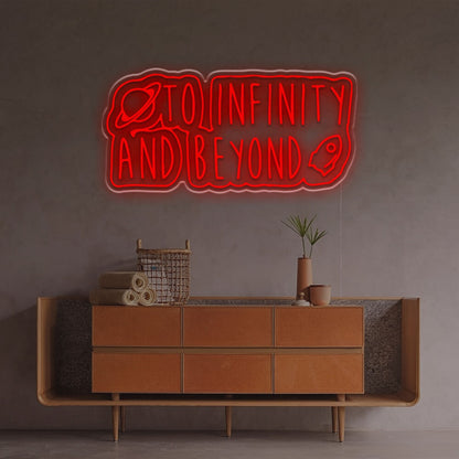 To Infinty And Beyond Led Neon Sign | Shineneon