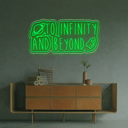 To Infinty And Beyond Led Neon Sign | Shineneon