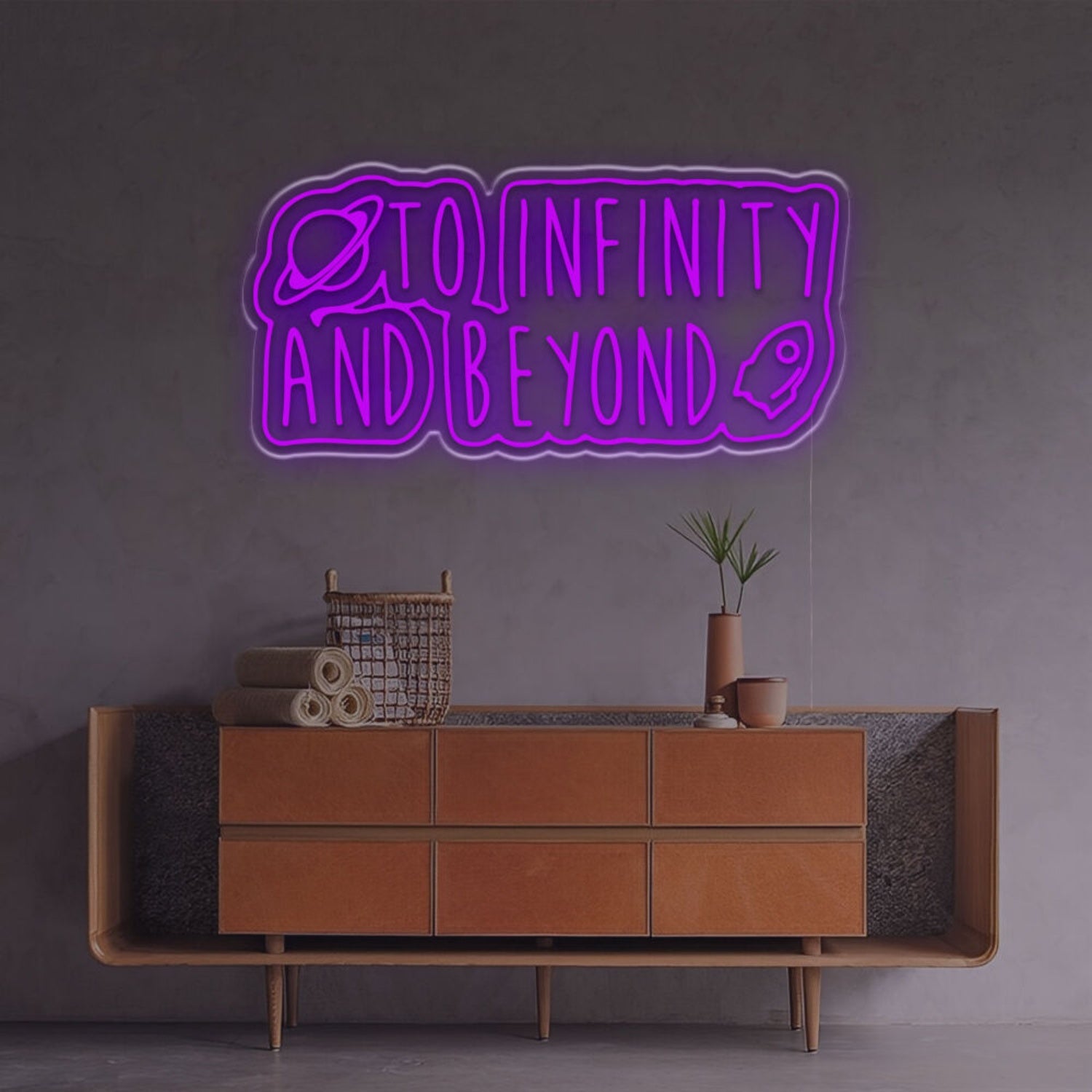 To Infinty And Beyond Led Neon Sign | Shineneon