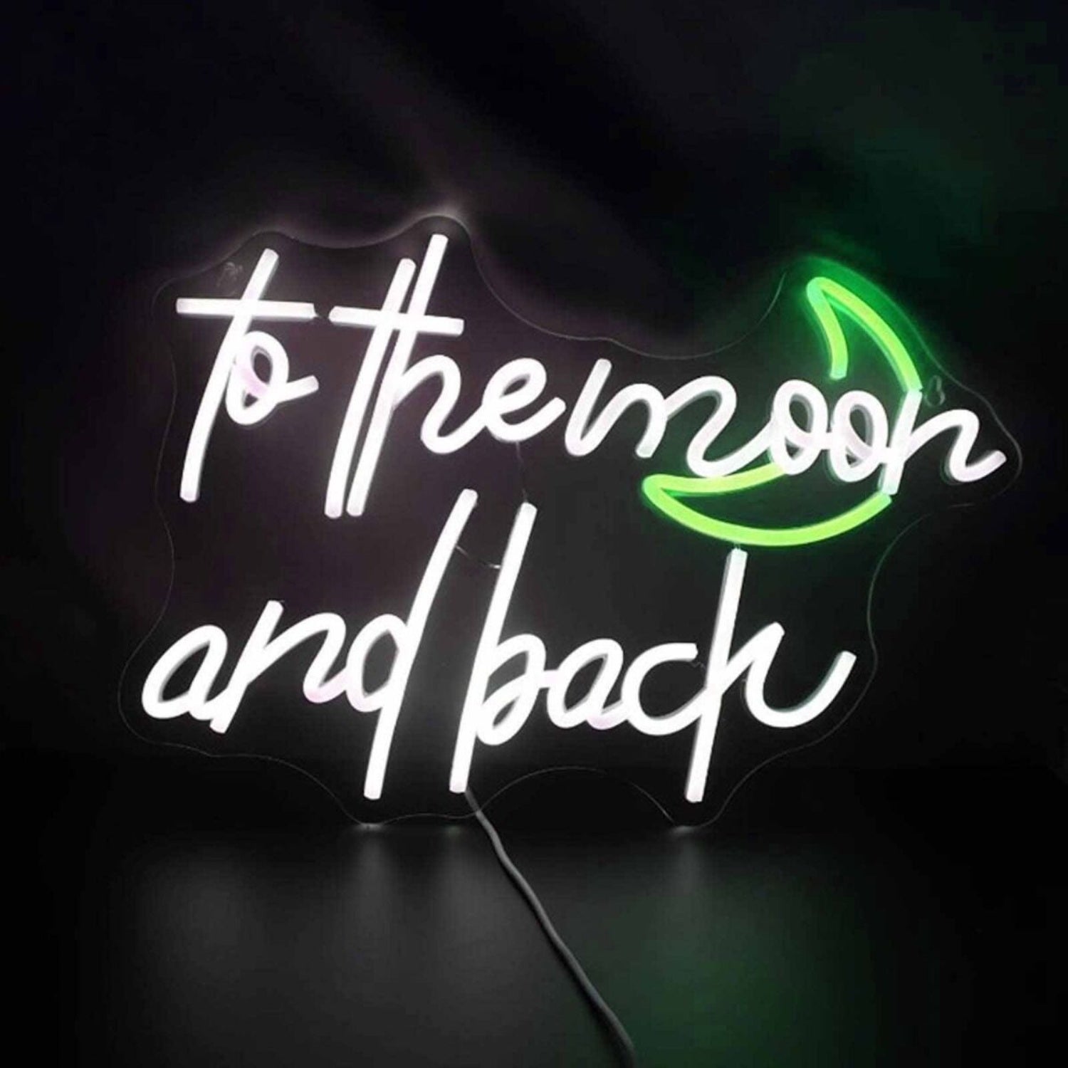 To The Moon And Back Led Neon Sign | Shineneon