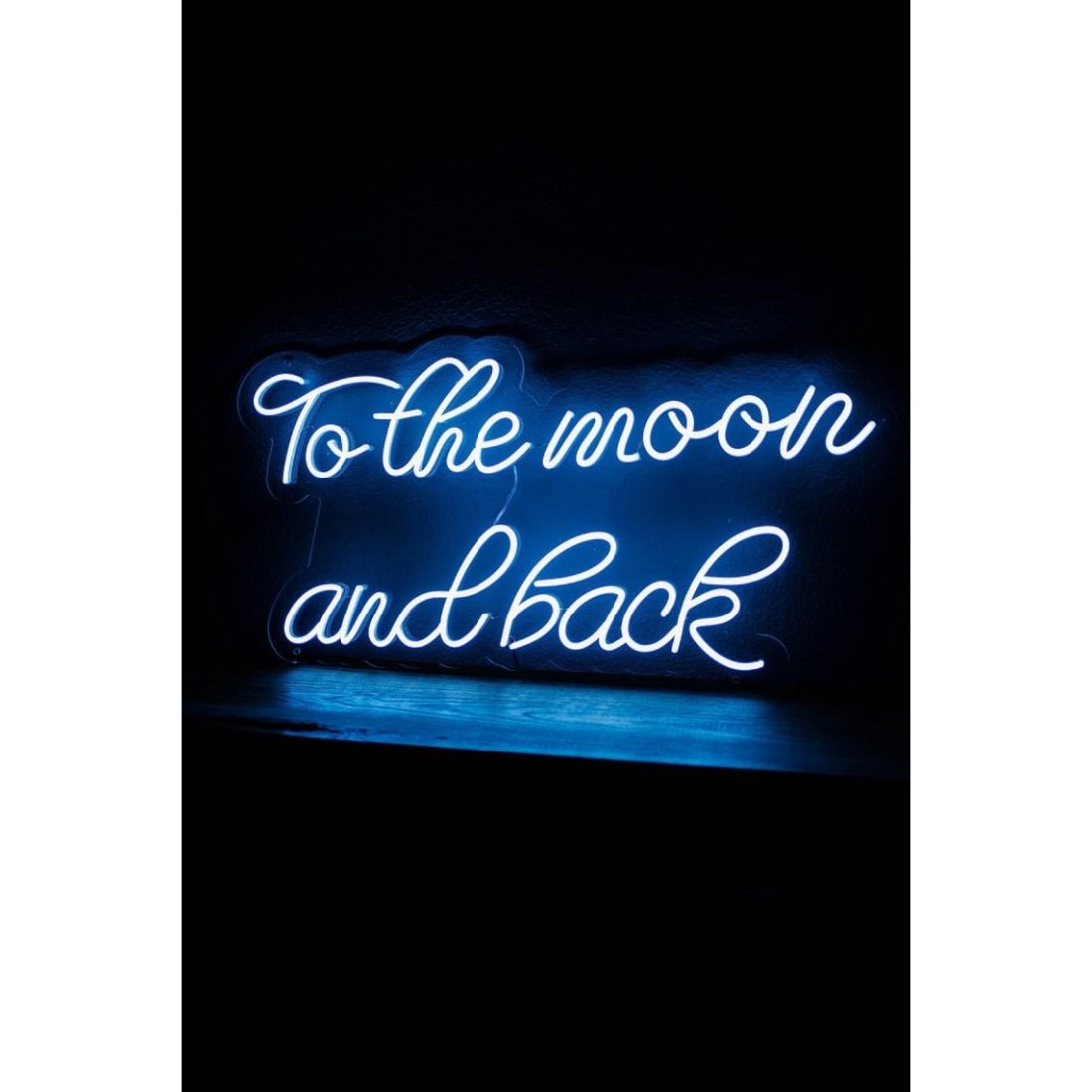 To The Moon And Back Neon Sign Led Signs - Shineneon
