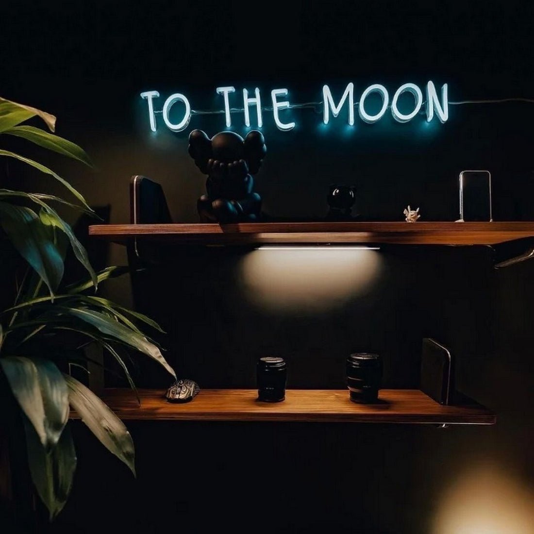 To The Moon Led Sign Business Neon Signs - Shineneon