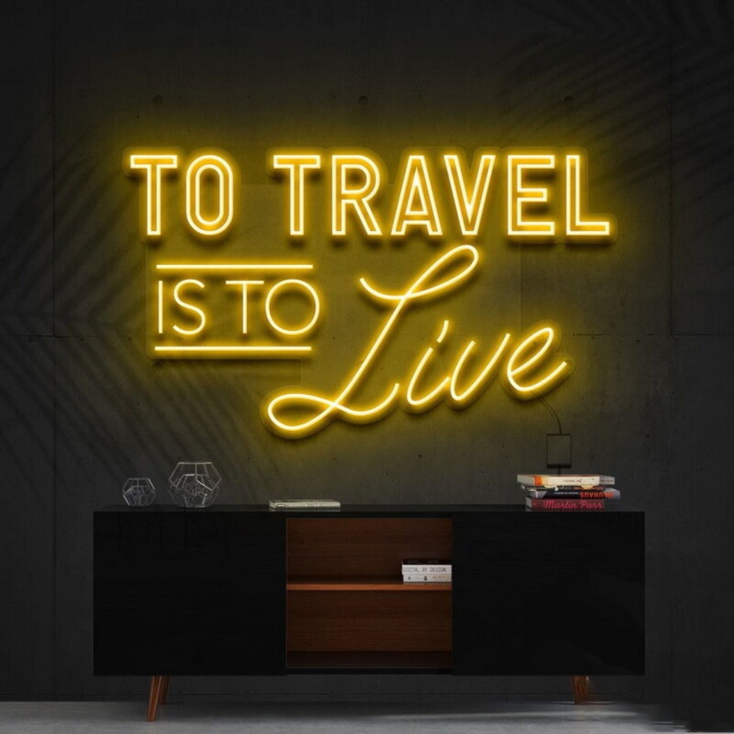To Travel Is To Live Led Neon Sign Ftravel Enthusiasts - Shineneon