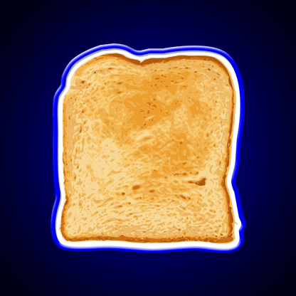 Toast Bread For Breakfast Fast Food Led Neon Sign For Burger Place Rgb Color - Shineneon