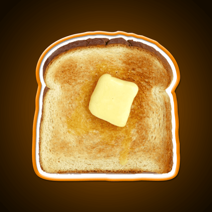 Toast Snack Food Led Neon Sign Rgb Color - Shineneon