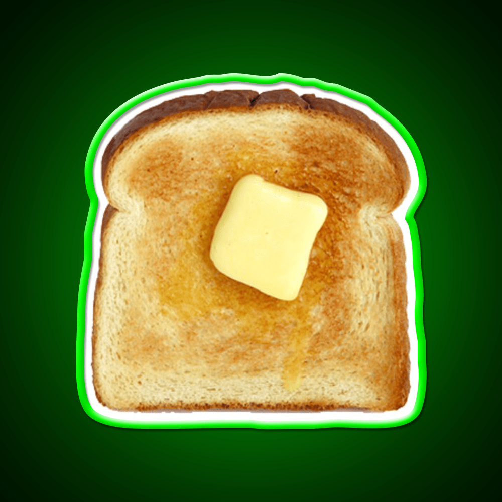 Toast Snack Food Led Neon Sign Rgb Color - Shineneon