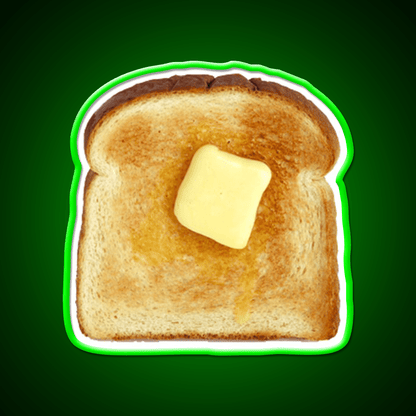 Toast Snack Food Led Neon Sign Rgb Color - Shineneon