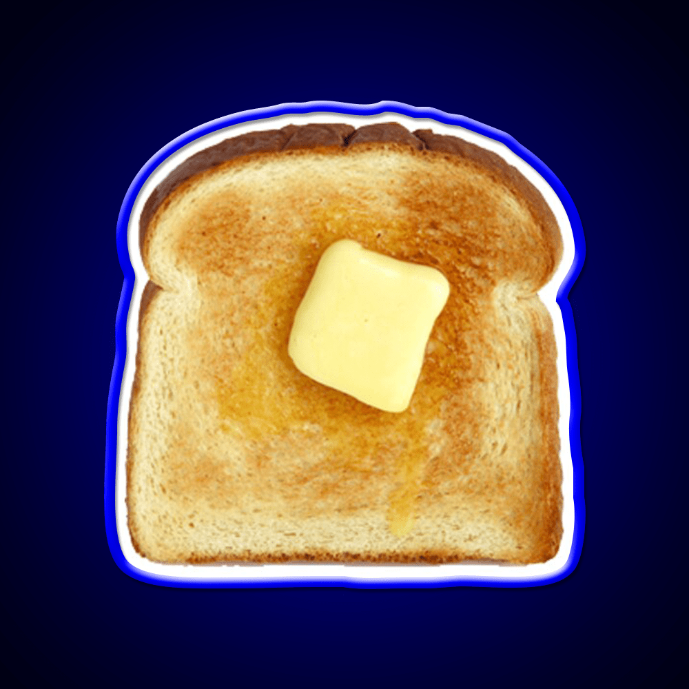 Toast Snack Food Led Neon Sign Rgb Color - Shineneon