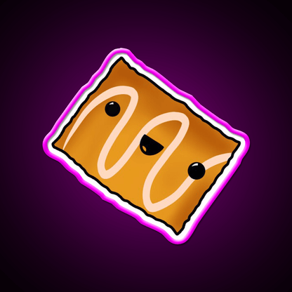 Toaster Strudel Snack Food Led Neon Sign Rgb Color - Shineneon